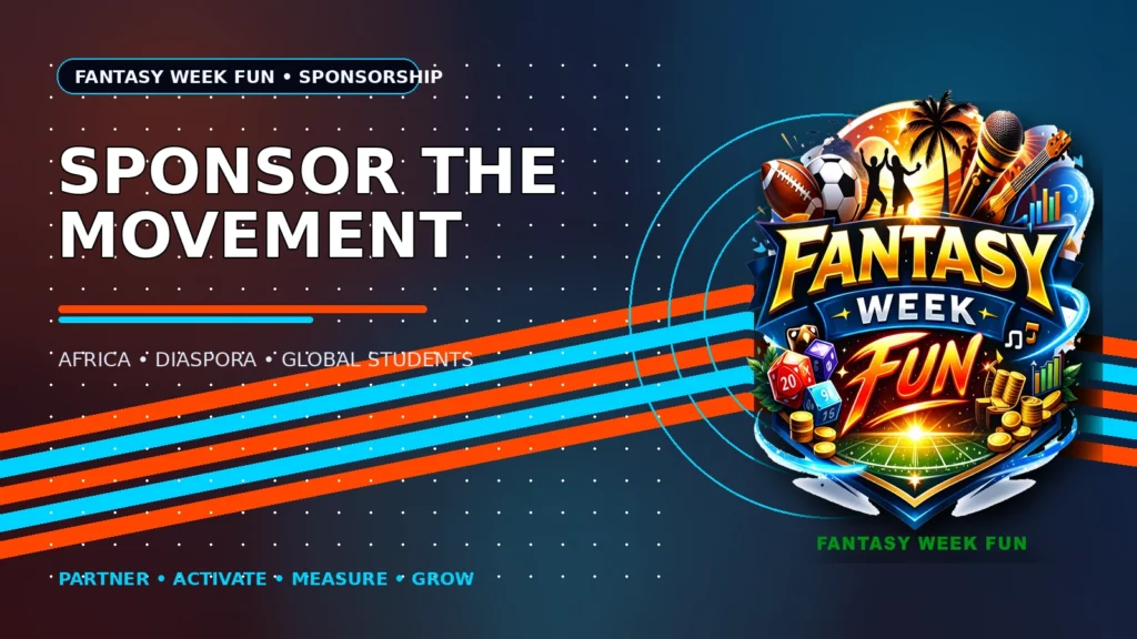 Fantasy Week Fun Africa Tour Presenting Partnership